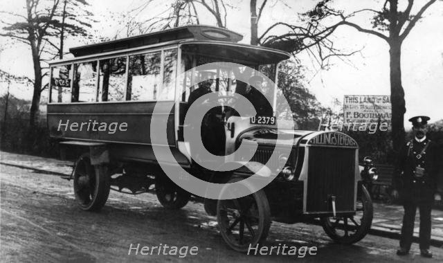 1914 Tilling & Stevens TTA2 for Leeds tramways. Creator: Unknown.