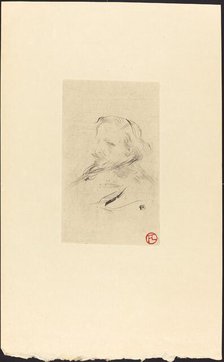 Francis Jourdain, 1898. Creator: Henri de Toulouse-Lautrec.