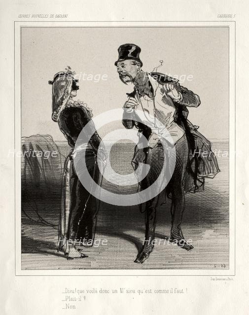 Carnaval. Creator: Paul Gavarni (French, 1804-1866).