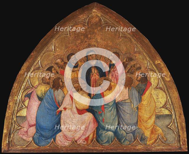 The Descent of the Holy Spirit, 1390-1395. Creator: Gaddi, Agnolo (1350-1396).