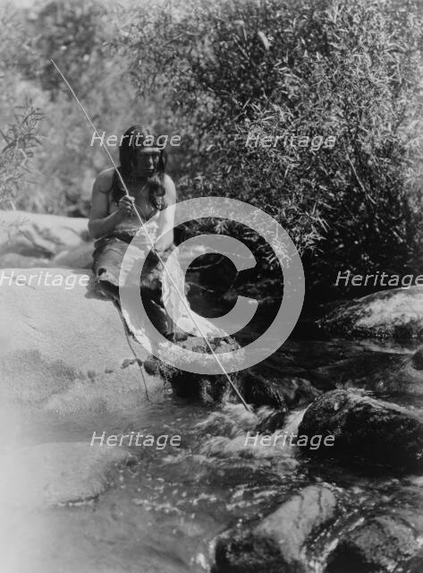 On the Merced-Southern Miwok, c1924. Creator: Edward Sheriff Curtis.