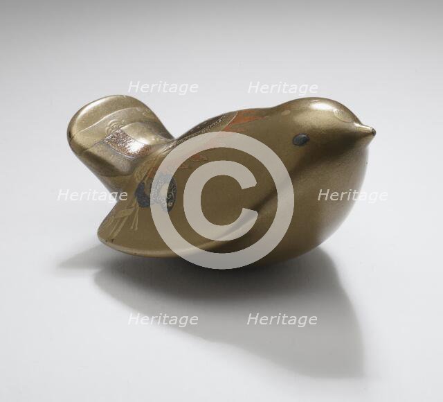 Stylized Sparrow, 19th century. Creator: Unknown.