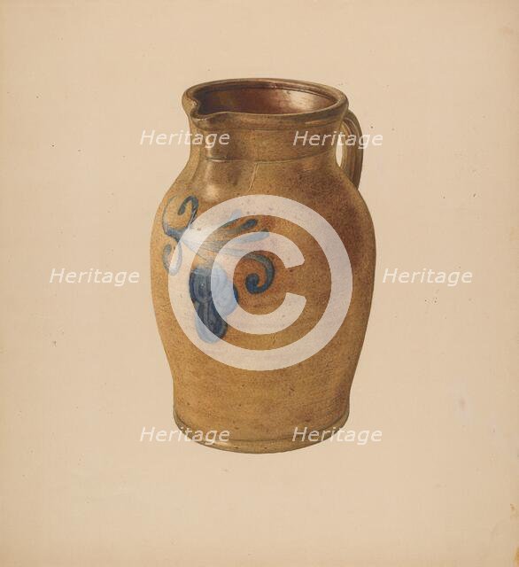 Pitcher, c. 1939. Creator: Giacinto Capelli.