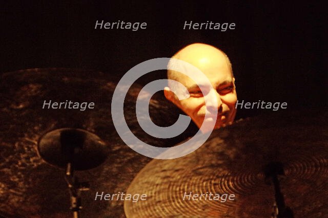 Asaf Sirkis, Emma Rawicz Quintet, Verdict Jazz Club, Brighton, East Sussex, 2022. Creator: Brian O'Connor.
