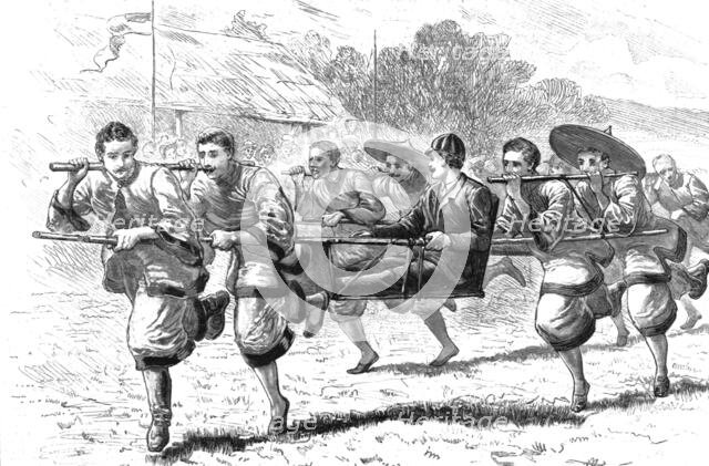 ''Gymkhana Races of the HongKong Polo Club--The Fai-Tee Stakes', 1890. Creator: Unknown.