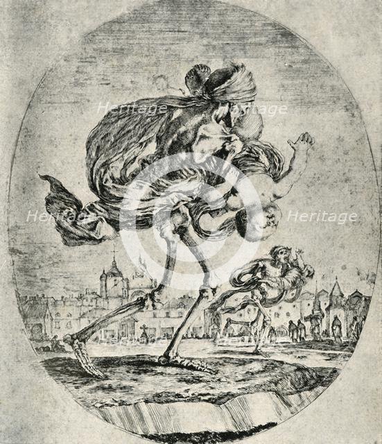 'Reproduction of Etching from Set of "Five Deaths," by Stefano della Bella', 1906. Creator: Stefano della Bella.