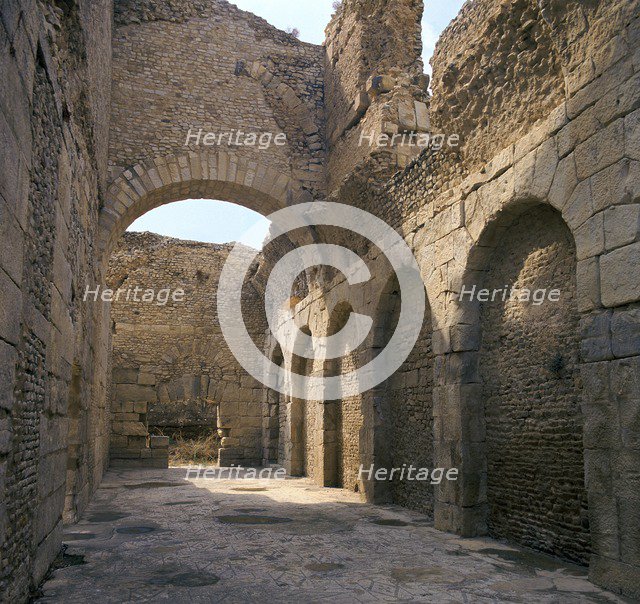 Roman baths in Bulla Regia, 1st century BC. Artist: Unknown