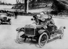 G.W.K driven by J.T. wood at Brooklands 1914. Creator: Unknown.