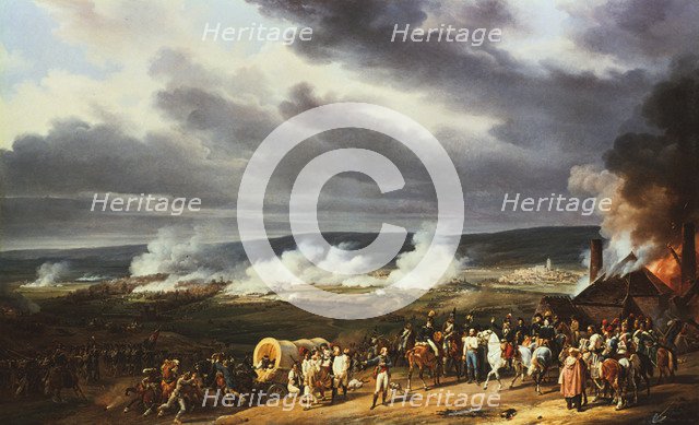 'The Battle of Jemappes', 1792, (1821). Creator: Émile Jean-Horace Vernet.