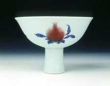 Stem bowl, Yongzheng period, Qing dynasty, China, 1723-1735. Artist: Unknown