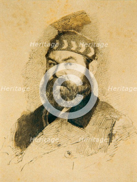 Self-portrait, 1880-1884. Creator: De Nittis, Giuseppe (1846-1884).