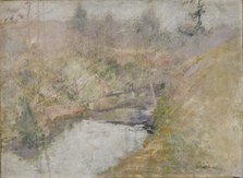 Hemlock Pool, ca. 1890-1900. Creator: John Henry Twachtman.