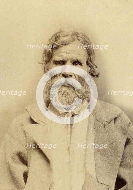 Branding on the Cheeks and Back of Hard Labor Convicts and on the Arms of a Vagrant, 1891. Creator: Aleksei Kuznetsov.