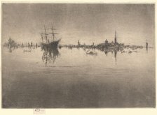 Nocturne, 1879/1880. Creator: James Abbott McNeill Whistler.