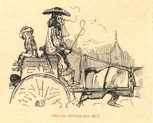 'Charles driving the Mall', 1897.  Creator: John Leech.