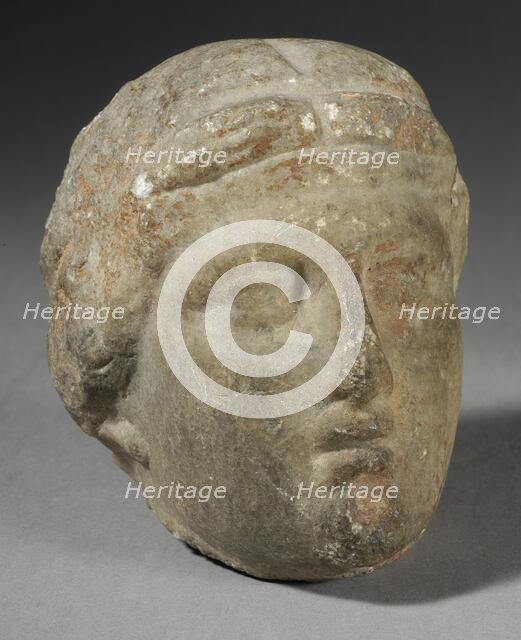 Ptolemaic Ruler Head, Greco-Roman Period (332-31 BCE). Creator: Unknown.