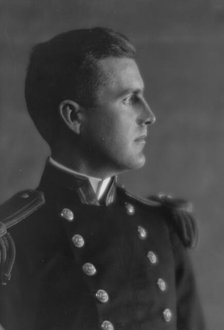 MacFarland, S.B., Lt., portrait photograph, 1915. Creator: Arnold Genthe.