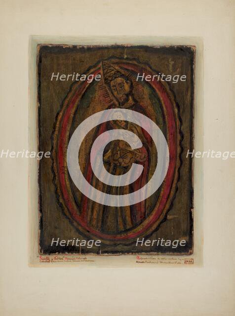 Santo, 1936. Creator: Maude Valle.