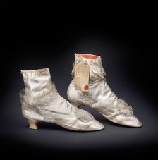 Ankle boots of Empress Elisabeth of Austria, c. 1880.