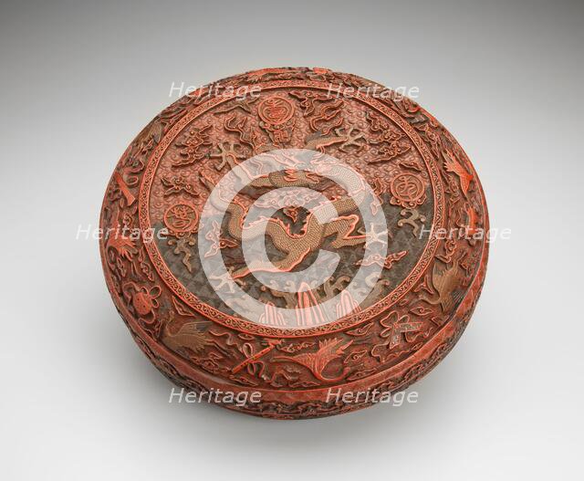 Circular box, 1525-1575. Creator: Unknown.