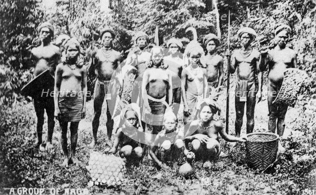 Naga people, India, 20th century. Artist: Unknown