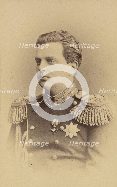 Portrait of Grand Duke Vladimir Alexandrovich of Russia (1847-1909), ca 1865.