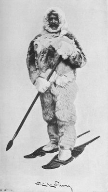 'Peary in Arctic Outfit', 1910, (1928). Artist: Unknown.