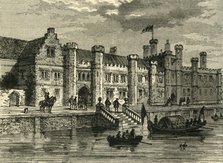 'Old Palace of Greenwich, in 1630', (c1878). Creator: Unknown.