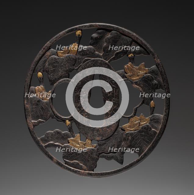 Sword Guard, mid 19th century. Creator: Unknown.