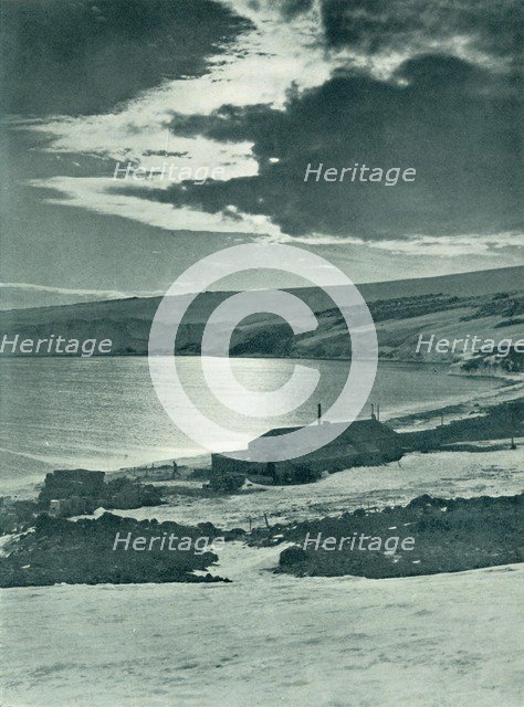 'Winter Quarters at Cape Evans', c1910–1913, (1913). Artist: Herbert Ponting.