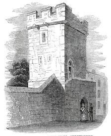 Tower on the town wall, Shrewsbury, 1845. Creator: Unknown.