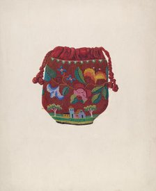 Bag, c. 1940. Creator: Harriette Gale.