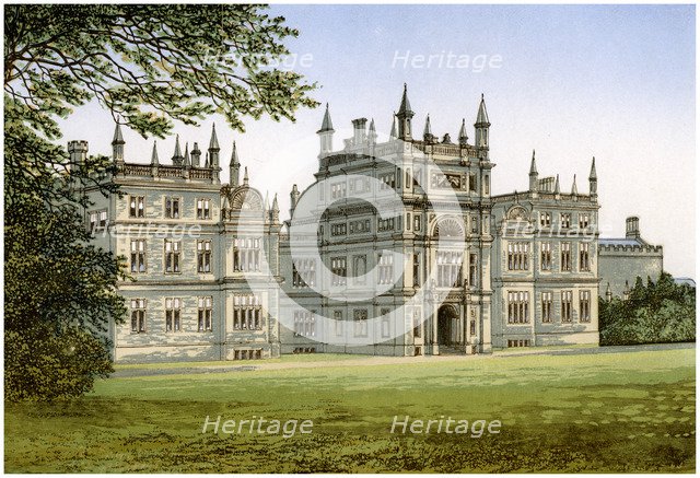 Corsham Court, Wiltshire, home of Lord Methuen, c1880. Artist: Unknown