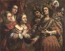 The Family of Darius before Alexander, 1649. Creator: Pereda y Salgado, Antonio, de (1611-1678).