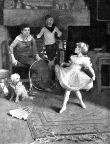 Pictures from the Royal Academy: Firefly - Mrs. Stanhope Forbes, 1895. Creator: Unknown.