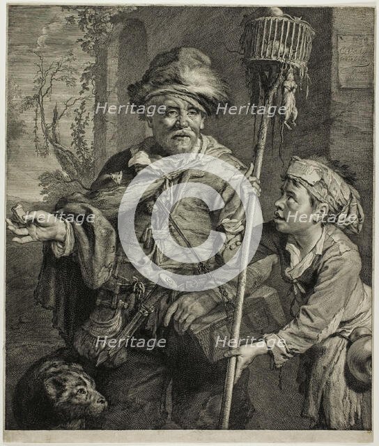 The Rat Catcher, n.d. Creator: Cornelis de Visscher.