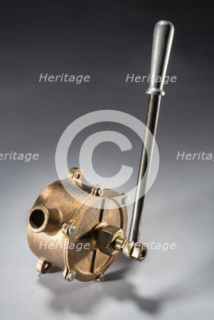 Pump, Hand, "Wobble", Curtiss NC-3 Failed Transatlantic Flight, 1919. Creator: Curtiss Aeroplane and Motor Company.