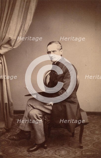 [Alexander Calame], 1860s. Creator: Francois Vuagnat.