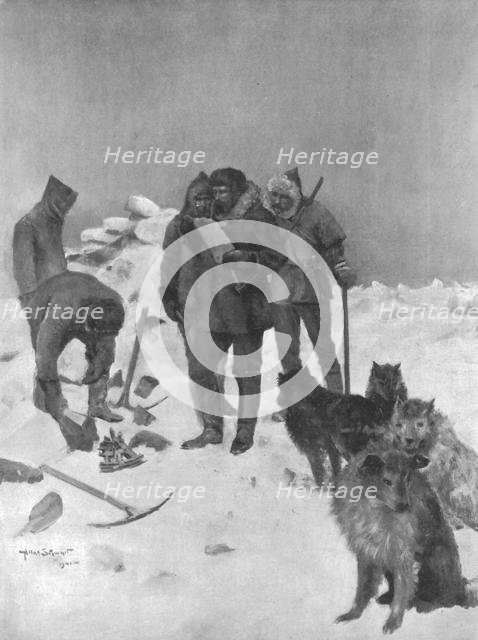 'Captain MacClintock's Search for Franklin, 1859: The Discovery of the...Relics...', (1901).  Creator: Unknown.