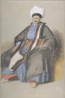 Portrait of Abram Jacob Messir, 1841. Creator: David Wilkie.