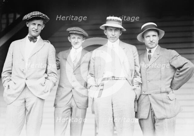 Murray, Johnston, McLaughlin [i.e., McLoughlin], Bundy, 1914. Creator: Bain News Service.