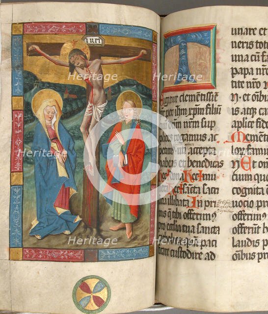 Missal, German, 1472. Creator: Unknown.