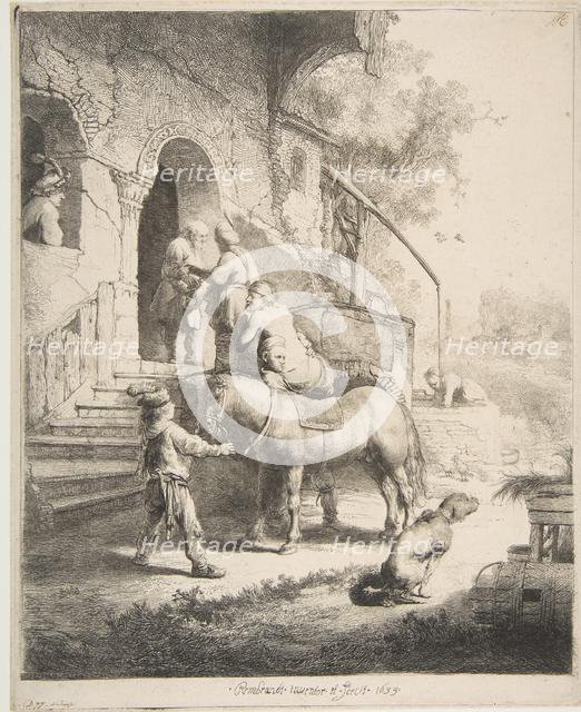 The Good Samaritan, 1633. Creator: Rembrandt Harmensz van Rijn.