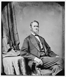 John Francis Lewis of Virginia, between 1860 and 1875. Creator: Unknown.