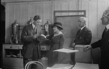 Swearing in a vote, Helen Moser, G.S. Mitchell, 1918. Creator: Bain News Service.