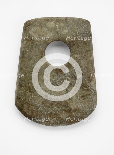 Axe (fu ?), Late Neolithic period, ca. 3300-2250 BCE. Creator: Unknown.