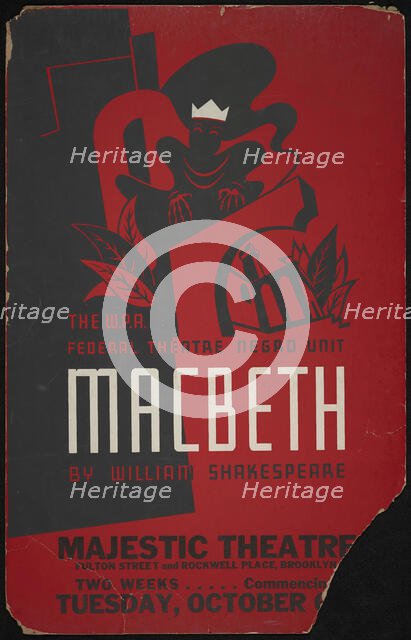 Macbeth, New York, [1930s]. Creator: Unknown.