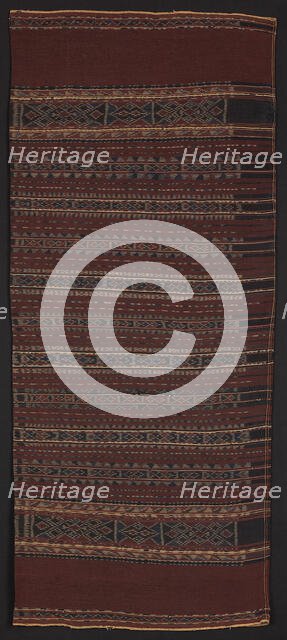 Woman's Skirt (Sarong), Indonesia, 19th century. Creator: Unknown.