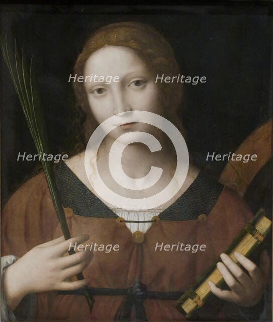 Saint Catherine of Alexandria, First quarter of 16th century. Creator: Luini, Bernardino (ca. 1480-1532).