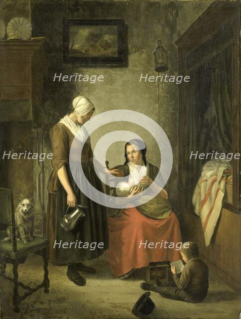 'Good Neighbors', 1780-1810. Creator: Johannes Christiaan Janson.